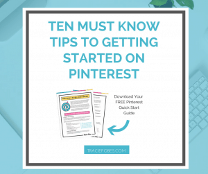 getting started on Pinterest