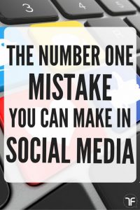 There is a mistake blogger's make when it comes to social media. Make sure you are not guilty!!