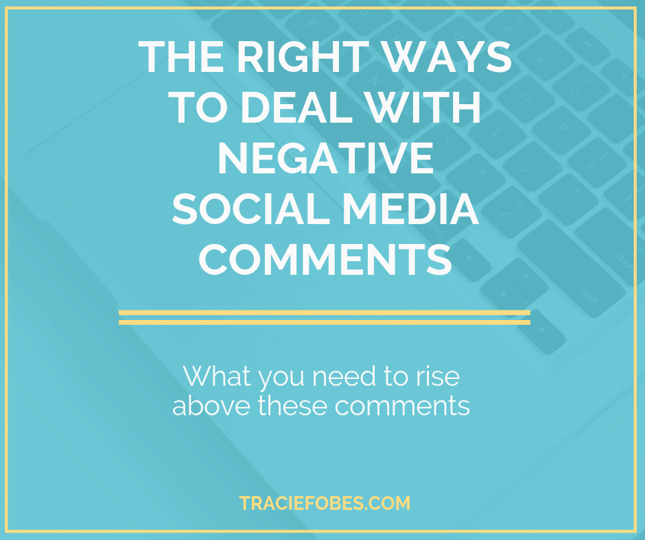 How To Deal With Negative Social Media Comments