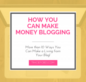 How you can make money blogging