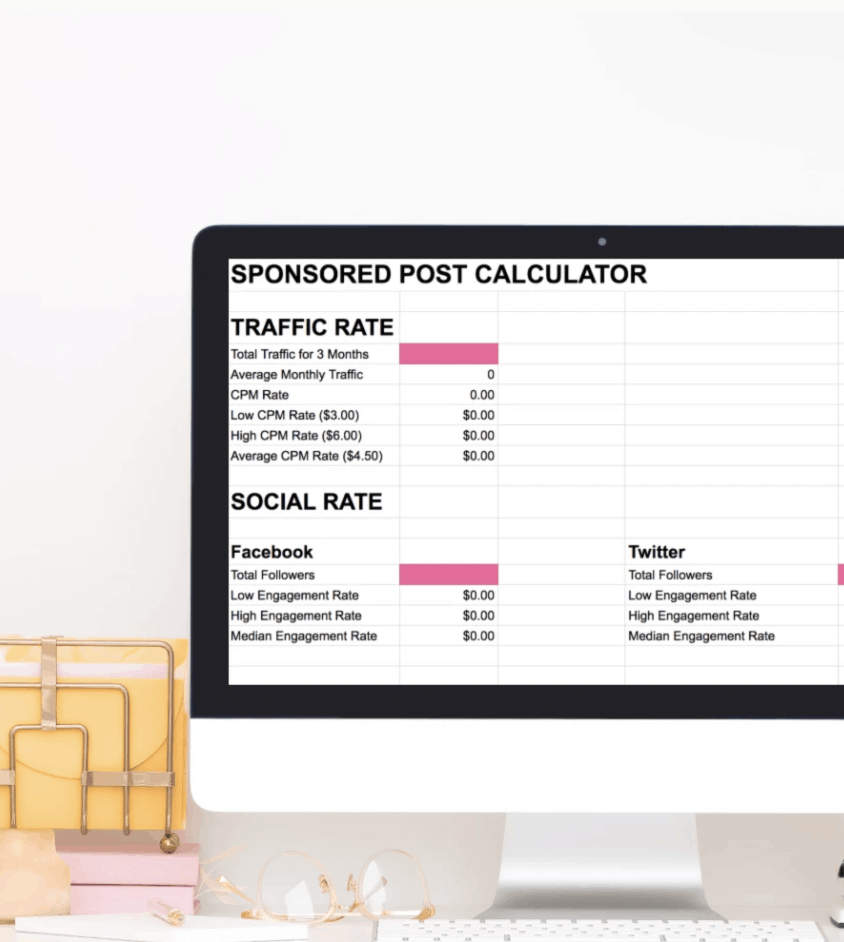 Sponsored Posts Calculator 