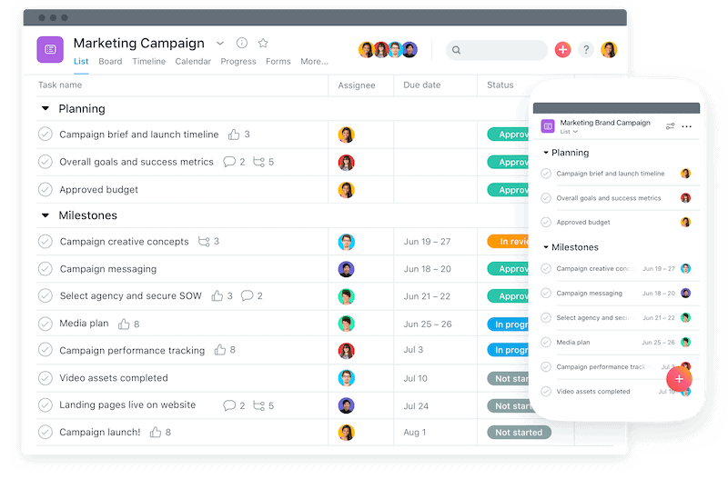 Asansa for blog content planner